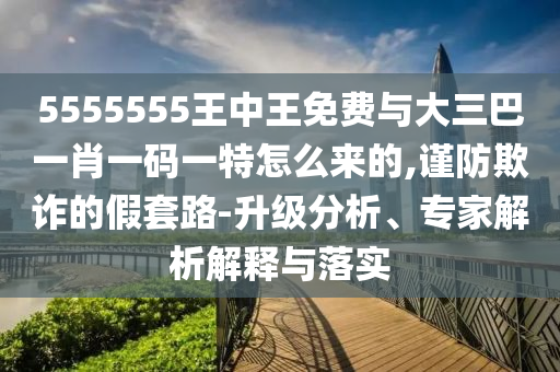 5555555王中王免費(fèi)與大三巴一肖一碼一特怎么來(lái)的,謹(jǐn)防欺詐的假套路-升級(jí)分析、專家解析解釋與落實(shí)